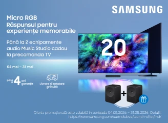 Noua generație de televizoare Samsung — disponibilă la precomandă