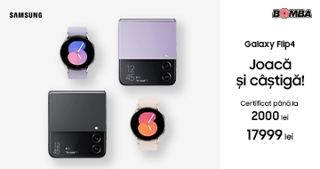Galaxy Flip4: Joacă si câștigă!