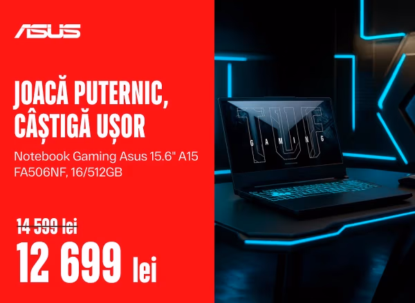 Laptopuri Gaming – modele de top la super prețuri