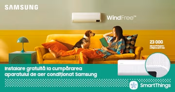 SAMSUNG: Instalare gratuită aparatelor de aer condiționat