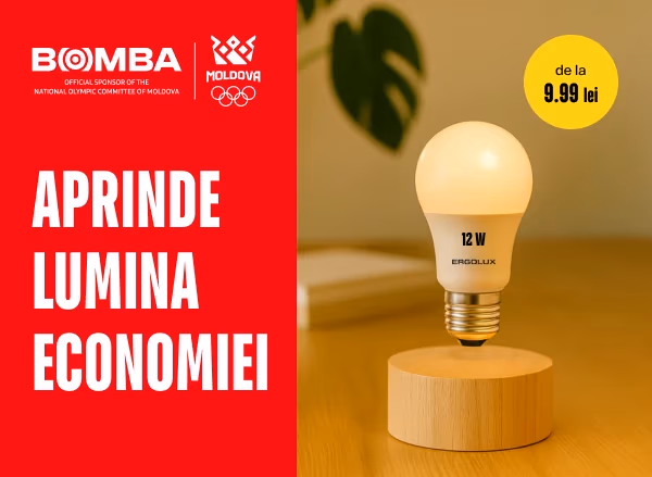 Aprinde lumina economiei — reduceri la becuri LED și lanterne