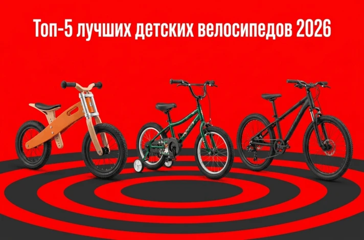 Топ-5 лучших детских велосипедов 2026: от первых заездов до уверенного катания